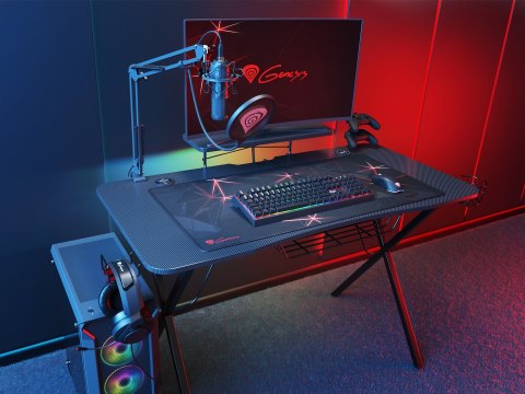 NATEC GENESIS BIURKO GAMINGOWE HOLM 300 RGB