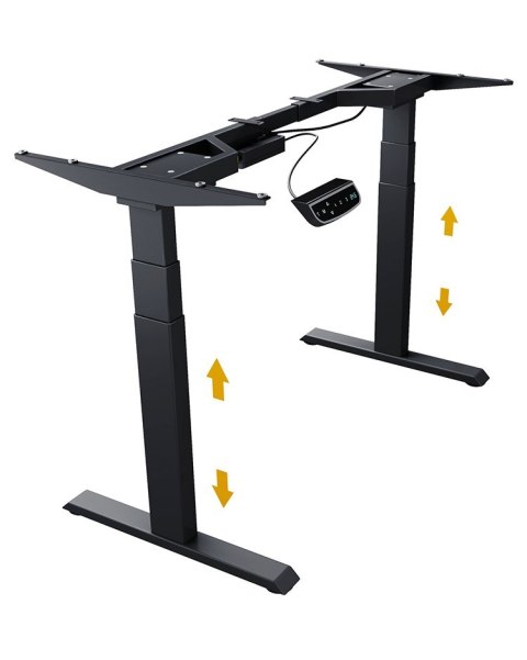 RAIDSONIC Biurko elektryczne z 2 nogami ICY BOX IB-EW206B-T