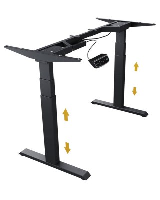 RAIDSONIC Biurko elektryczne z 2 nogami ICY BOX IB-EW206B-T