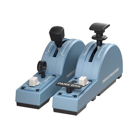 THRUSTMASTER Thrustmaster TCA Quadrant Add-On Airbus Edition Czarny, Niebieski Flight Sim PC
