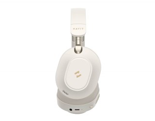 HAVIT Słuchawki bezprzew. bluetooth Havit H668BT beżowy