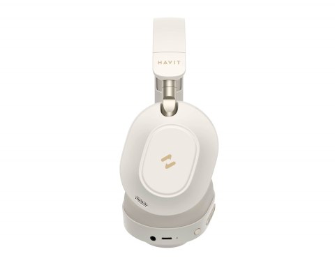 HAVIT Słuchawki bezprzew. bluetooth Havit H668BT beżowy