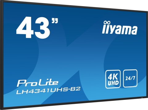 IIYAMA Panel Iiyama LH4341UHS-B2 43" 3840x2160 4K UHD IPS