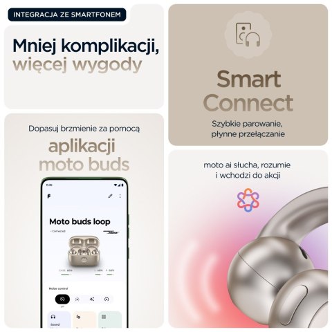 Motorola Motorola Moto Buds Loop - French Oak
