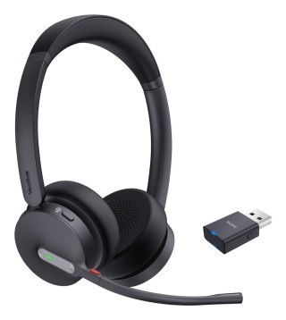 Yealink Yealink WH64 Hybrid Dual Teams Zestaw słuchawkowy Bezprzewodowy Opaska na głowę Biuro/centrum telefoniczne Micro-USB Bluetooth C