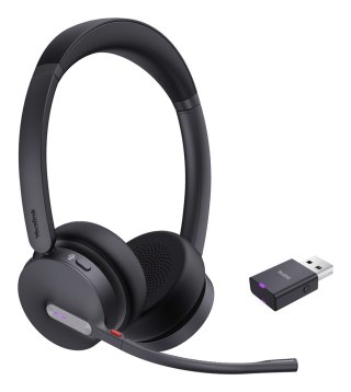 Yealink Yealink WH64 Hybrid Dual Teams Zestaw słuchawkowy Bezprzewodowy Opaska na głowę Biuro/centrum telefoniczne Micro-USB Bluetooth C