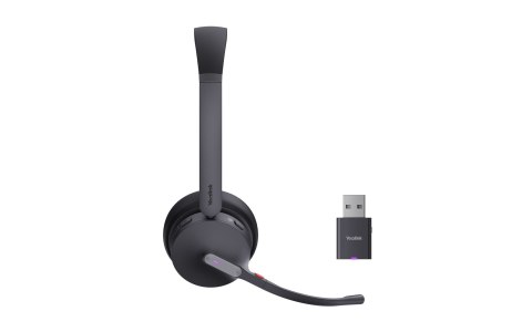 Yealink Yealink WH64 Hybrid Dual Teams Zestaw słuchawkowy Bezprzewodowy Opaska na głowę Biuro/centrum telefoniczne Micro-USB Bluetooth C