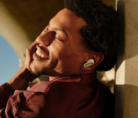 Bose Zestaw słuchawkowy Bose QuietComfort Ultra True Wireless Stereo (TWS) Połączenia douszne/muzyka Bluetooth Szary, Biały