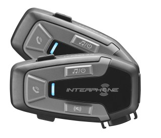 INTERPHONE Interkom motocyklowy INTERPHONE U-COM 6R, komplet na 2 kaski