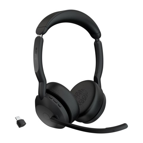 Jabra Jabra 25599-989-899 słuchawki/zestaw słuchawkowy Bezprzewodowy Opaska na głowę Biuro/centrum telefoniczne Bluetooth Podstawka do