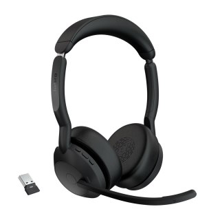 Jabra Jabra 25599-989-999 słuchawki/zestaw słuchawkowy Bezprzewodowy Opaska na głowę Biuro/centrum telefoniczne Bluetooth Podstawka do
