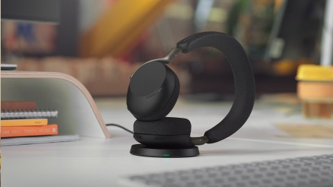 Jabra Jabra Evolve3 75 Zestaw słuchawkowy Bezprzewodowy Opaska na głowę Połączenia/muzyka USB Type-C Bluetooth Czarny