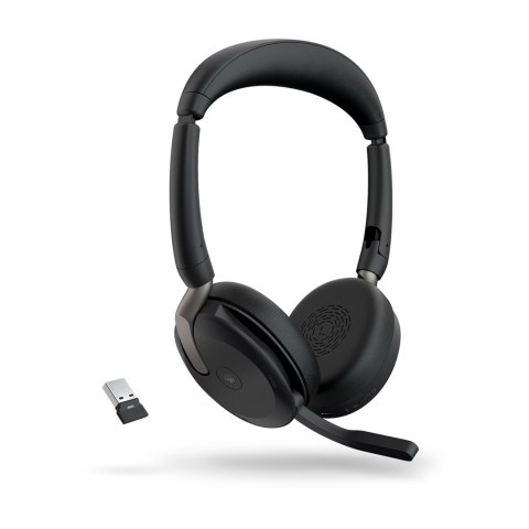 Jabra Zestaw Słuchawkowy Bezprzewodowy Jabra Evolve2 65 Flex MS stereo black USB-A