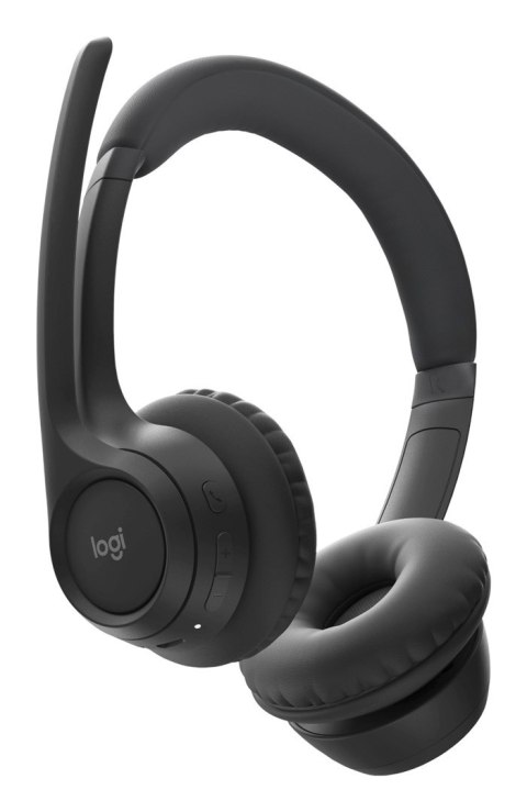 Logitech Słuchawki ZONE 305 MIDNIGHT BLACK/MS TEAMS WITH DONGLE