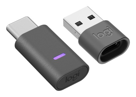 Logitech Słuchawki ZONE 305 MIDNIGHT BLACK/MS TEAMS WITH DONGLE