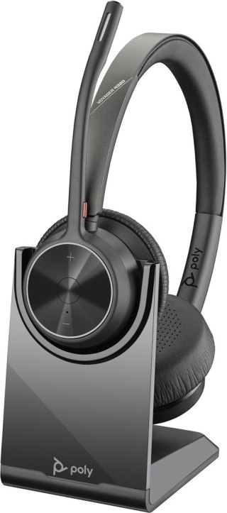 POLY Zestaw słuchawkowy POLY Voyager 4320 USB-C z adapterem BT700 i stacją ładującą