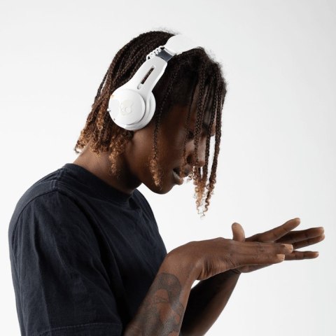 Skullcandy Skullcandy Icon ANC Zestaw słuchawkowy Przewodowy i Bezprzewodowy Opaska na głowę Połączenia/muzyka USB Type-C Bluetooth Biały