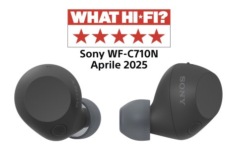 Sony Słuchawki Sony WFC710NB True Wireless Stereo TWS, Połączenia/Muzyka, 20 - 20000 Hz, Zestaw słuchawkowy