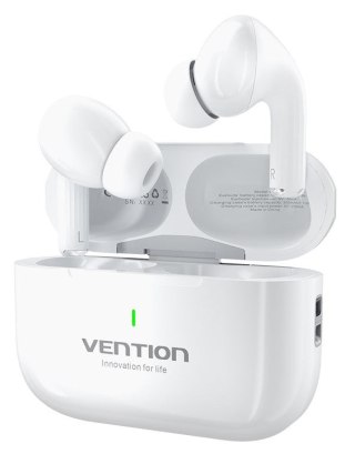 Vention Słuchawki bezprzewodowe ECHO LITE E11 Bluetooth 5.4 HiFi TWS biały
