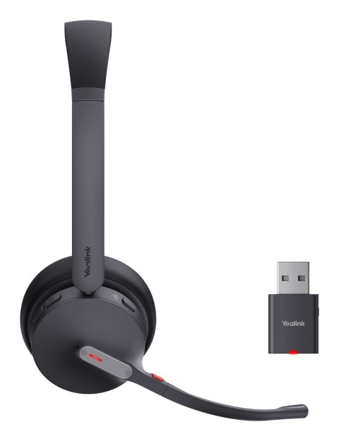 Yealink Słuchawki bezprzewodowe Yealink WH64 Hybrid Dual UC Micro-USB Bluetooth Czarny