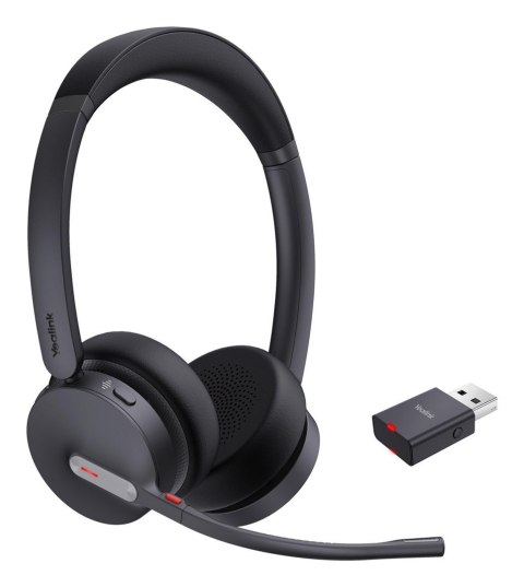 Yealink Słuchawki bezprzewodowe Yealink WH64 Hybrid Dual UC Micro-USB Bluetooth Czarny