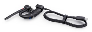 Yealink Yealink BH71 Lite Zestaw słuchawkowy Przewodowy i Bezprzewodowy Nauszny Biuro/centrum telefoniczne USB Type-C Bluetooth Czarny