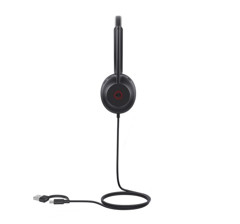Yealink Zestaw słuchawkowy Yealink UH35 Mono Teams USB-C/A przewodowy