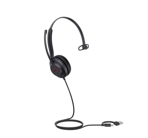 Yealink Zestaw słuchawkowy Yealink UH35 Mono Teams USB-C/A przewodowy