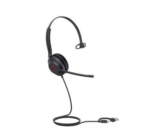 Yealink Zestaw słuchawkowy Yealink UH35 Mono Teams USB-C/A przewodowy