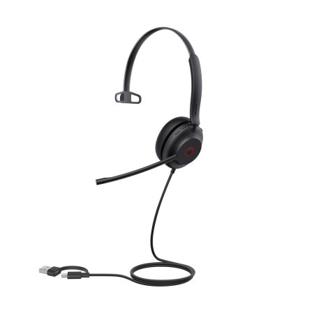 Yealink Zestaw słuchawkowy Yealink UH35 Mono Teams USB-C/A przewodowy