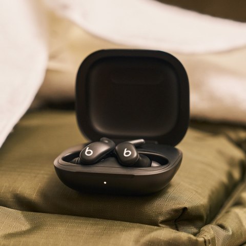 Apple Słuchawki bezprzewodowe Beats Powerbeats Fit douszne (diamentowa czerń)
