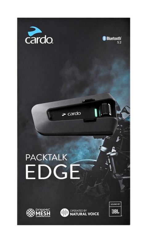 Cardo CARDO PACKTALK EDGE SINGLE - Interkom motocyklowy