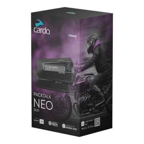 Cardo CARDO PACKTALK NEO DUO- Interkom motocyklowy na 2 kaski