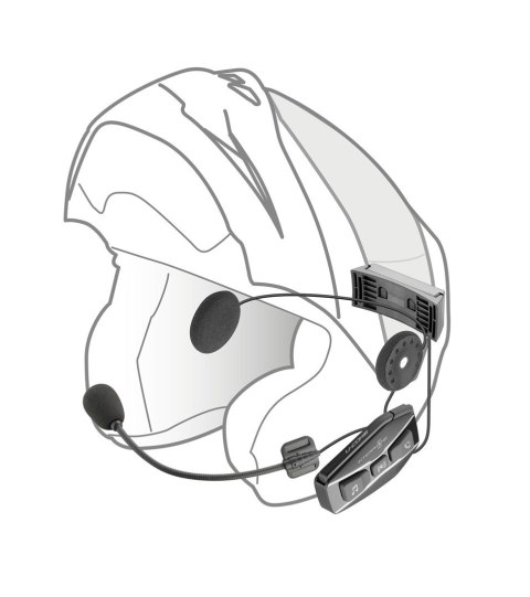 INTERPHONE Interkom motocyklowy INTERPHONE U-COM 16, komplet na 2 kaski