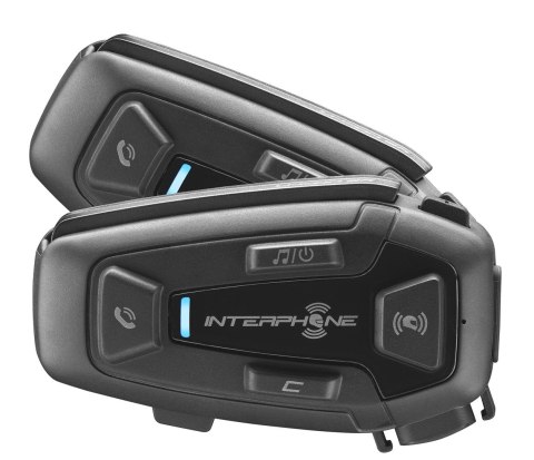 INTERPHONE Interkom motocyklowy INTERPHONE U-COM 8R, komplet na 2 kaski