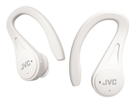 JVC Słuchawki bezprzewodowe dokanałowe sportowe JVC HA-EC25T Białe