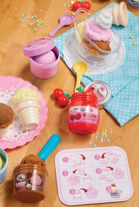 Little Tikes Zestaw do lodów Creative Chefs + 17 akcesoriów