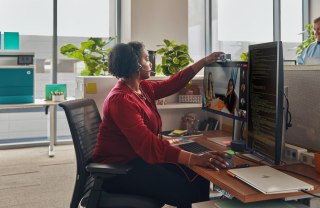 POLY POLY Zestaw słuchawkowy Blackwire 3320 Stereo USB-C z certyfikatem Microsoft Teams + przejściówka USB-C/A