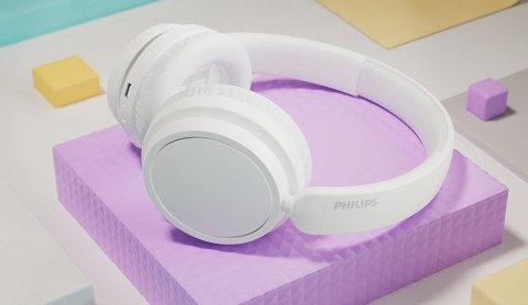 Philips Philips 5000 series TAH5209WT/00 słuchawki/zestaw słuchawkowy Bezprzewodowy Opaska na głowę Połączenia/muzyka Bluetooth Biały