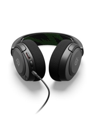 SteelSeries Steelseries ARCTIS NOVA 1X Zestaw słuchawkowy Przewodowa Opaska na głowę Gaming Czarny, Zielony
