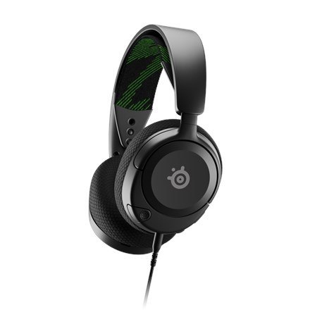 SteelSeries Steelseries ARCTIS NOVA 1X Zestaw słuchawkowy Przewodowa Opaska na głowę Gaming Czarny, Zielony