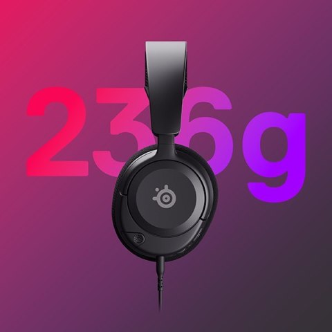 SteelSeries Steelseries Arctis Nova 1 Zestaw słuchawkowy Przewodowa Opaska na głowę Gaming Czarny