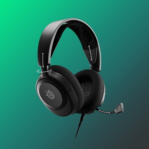SteelSeries Steelseries Arctis Nova 1 Zestaw słuchawkowy Przewodowa Opaska na głowę Gaming Czarny
