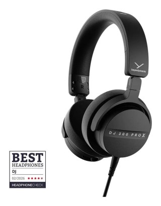 Beyerdynamic Beyerdynamic DJ 300 Pro X - profesjonalne słuchawki DJ-skie z dwoma kompletami nausznic