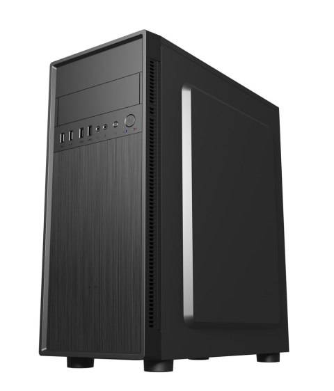 GEMBIRD GEMBIRD OBUDOWA FORNAX 160 MIDI-TOWER (2X USB 3.0, 2X USB 2.0, HD AUDIO) CZARNA