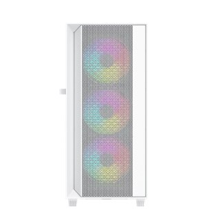 GEMBIRD GEMBIRD OBUDOWA FORNAX 4000W MIDI-TOWER (2X USB 3.0, 1X USB 2.0, HD AUDIO, SZKLANY PANEL BOCZNY, PODŚWIETLENIE ARGB) BIAŁA