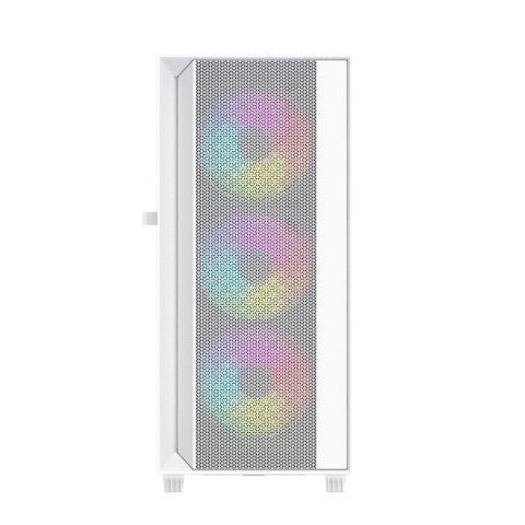 GEMBIRD GEMBIRD OBUDOWA FORNAX 4000W MIDI-TOWER (2X USB 3.0, 1X USB 2.0, HD AUDIO, SZKLANY PANEL BOCZNY, PODŚWIETLENIE ARGB) BIAŁA