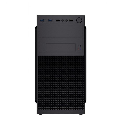 GEMBIRD GEMBIRD OBUDOWA FORNAX K300 MINI-TOWER (2X USB 3.0, 2X USB 2.0, HD AUDIO) CZARNA