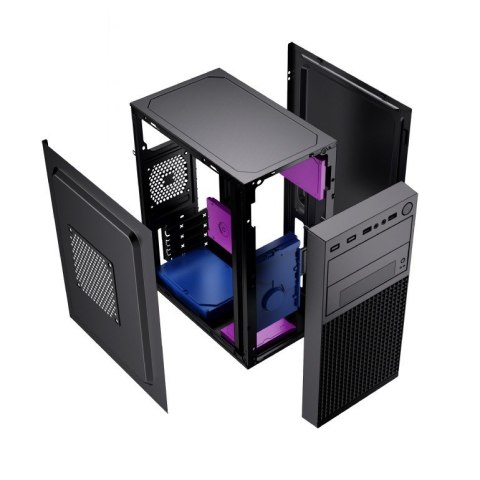 GEMBIRD GEMBIRD OBUDOWA FORNAX K300 MINI-TOWER (2X USB 3.0, 2X USB 2.0, HD AUDIO) CZARNA