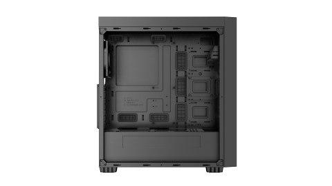 GEMBIRD GEMBIRD OBUDOWA FORNAX K500 MIDI-TOWER (2X USB 3.0, 1X USB TYP-C, CZYTNIK KART, HD AUDIO) CZARNA